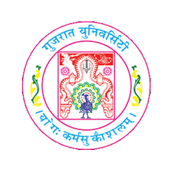 Gujarat University logo